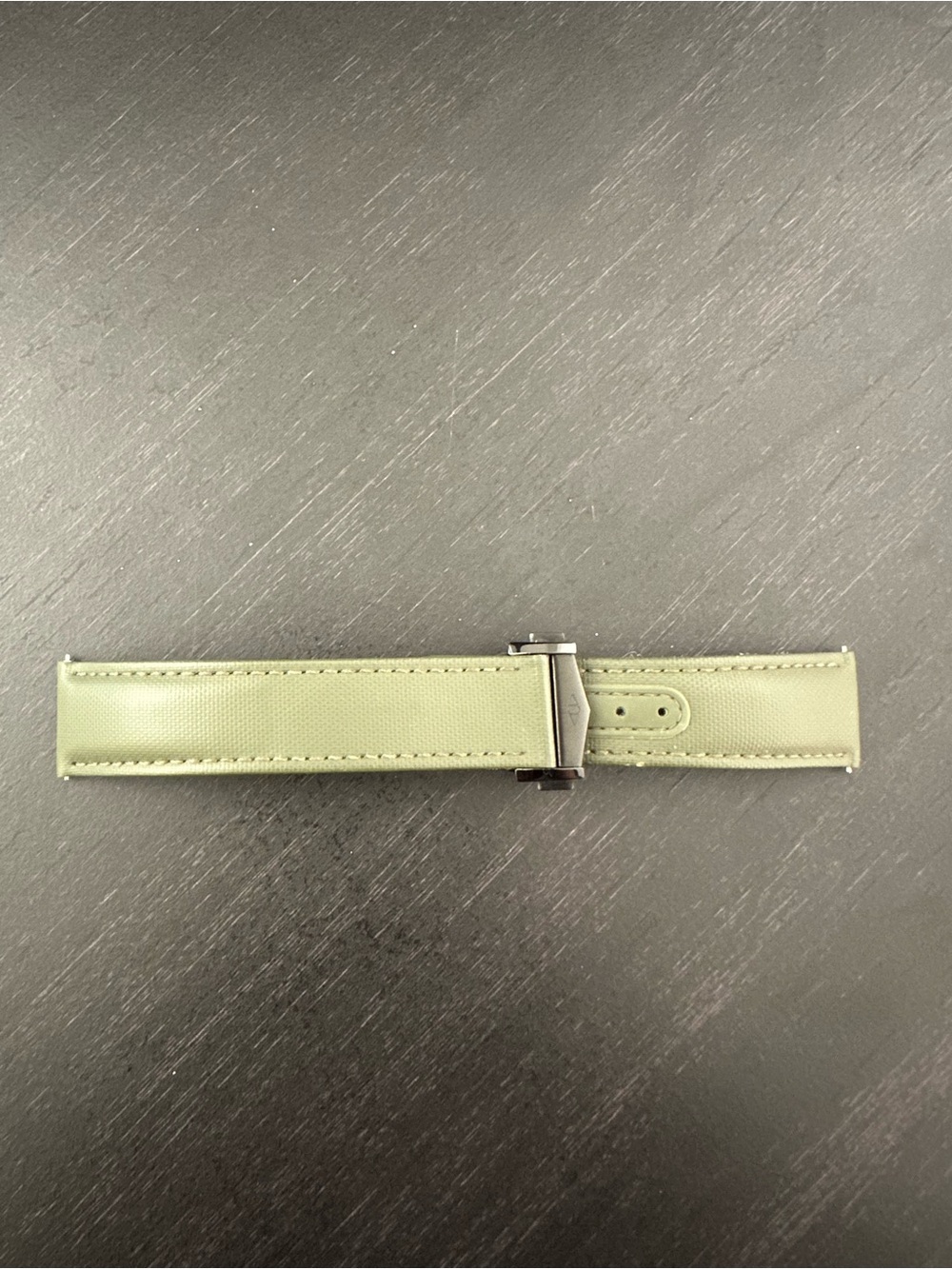 Artem Watch Strap in Sage Green with Stainless Clasp 22mm
